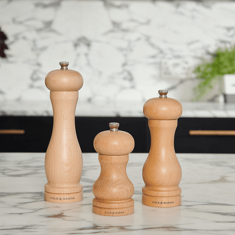 Capstan Pepper Mill, 20cm, Light Beech