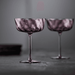 Image showing the Vienna Set of 4 Champagne Bowls, 300ml, Purple product.