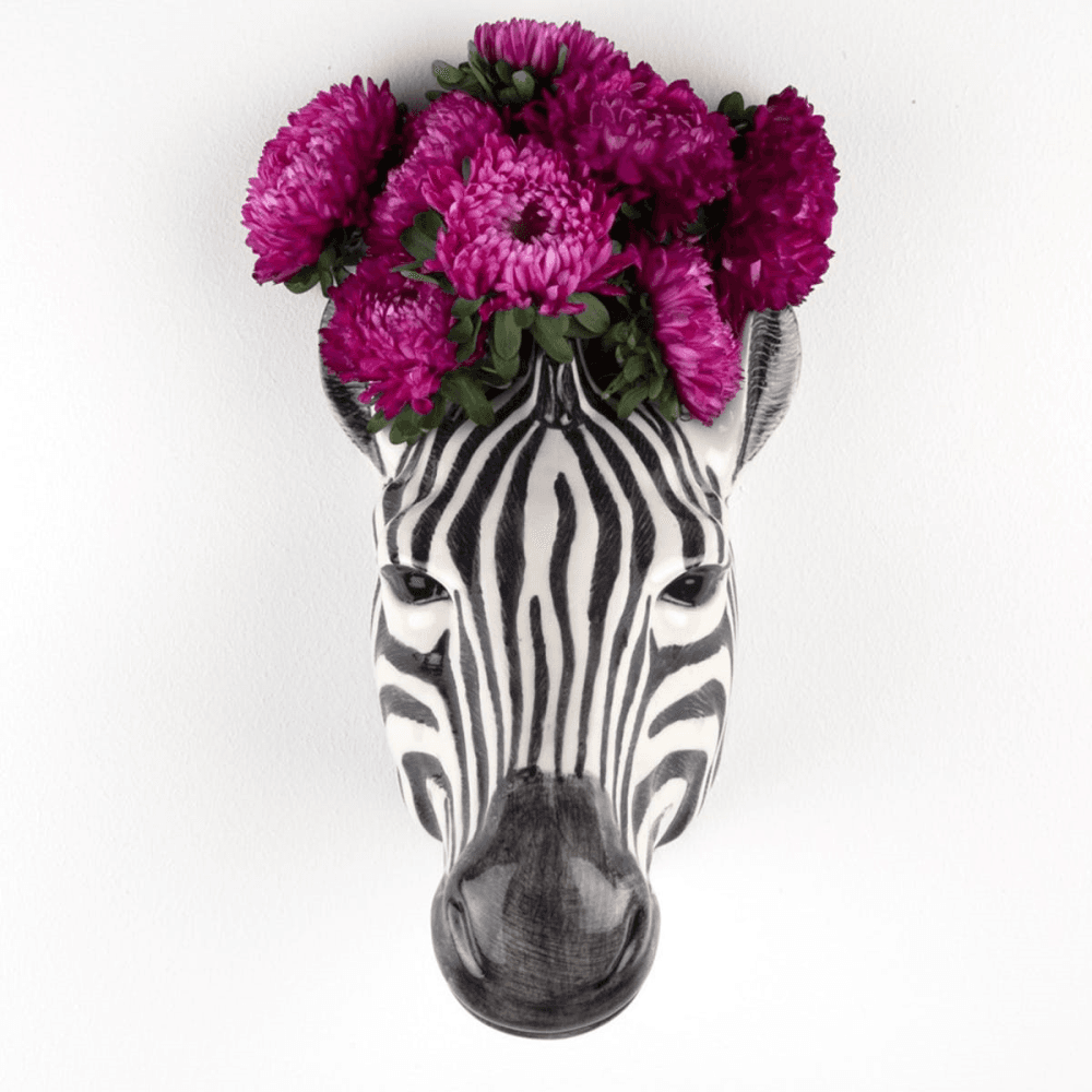 Zebra Wall vase, L15 x D14 x H15cm