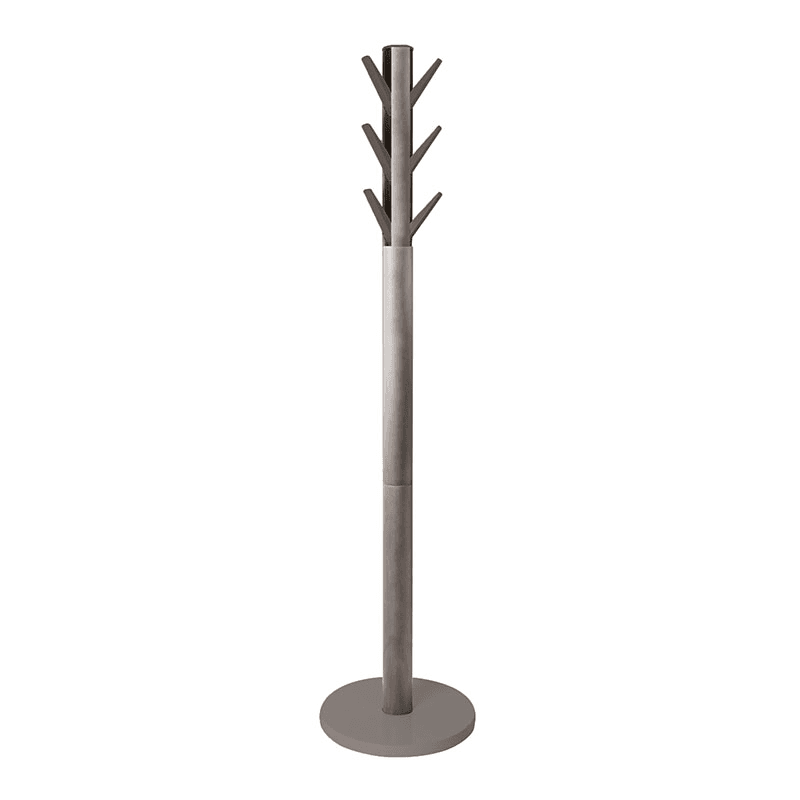 Flapper Coat Rack, H168cm, Grey