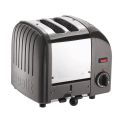 Image showing the Classic Vario 2 slot toaster, metallic charcoal product.