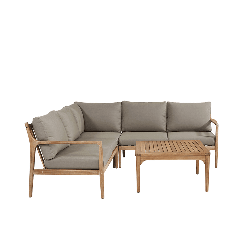 Malta Corner Set, Taupe