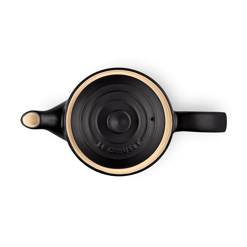 Stoneware Grand teapot, 1.3 litre, Satin Black