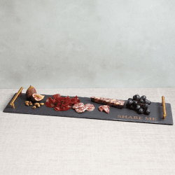Image showing the Rectangular platter, W60 x L15 x H3.5cm, Slate product.