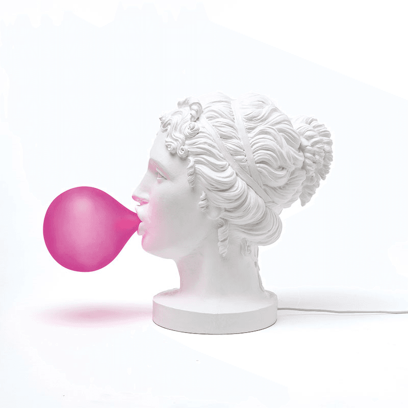 Wonder Time Grace Lamp, H36cm, White