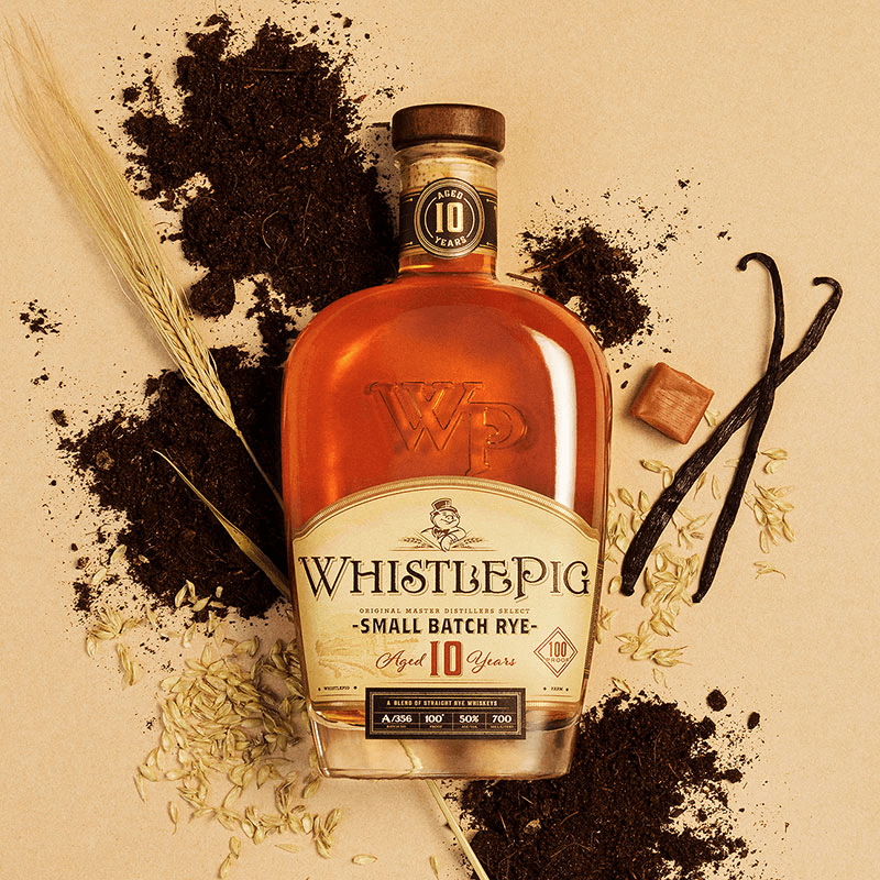 WhistePig 10 Years Old Rye Whisky, 70cl