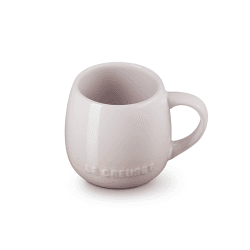 Image showing the Stoneware Coupe Mug, 320ml, Shell Pink product.