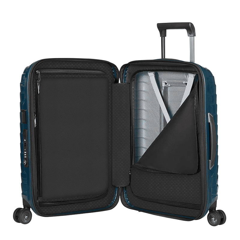 Proxis Cabin Suitcase, H55 x L40 x W20/23cm, Petrol Blue