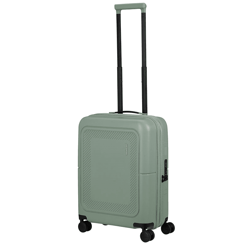 Dashpop Cabin Suitcase, H55 x L40 x W20cm, Iceberg Green