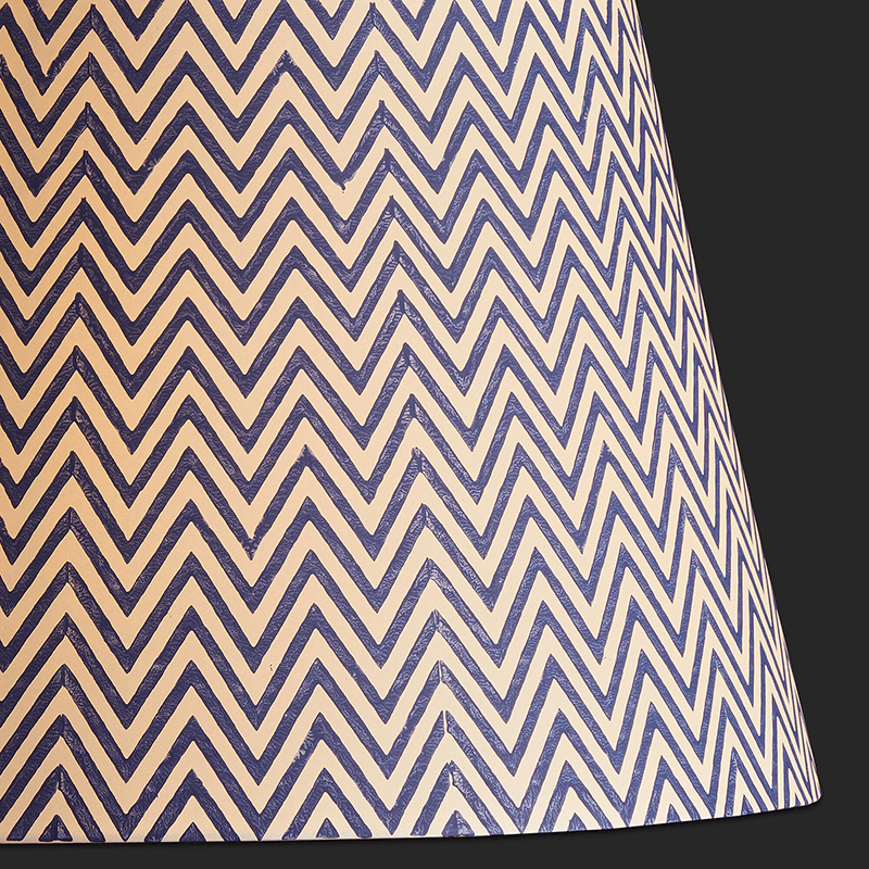Straight empire Shade, 40cm, ocean maps