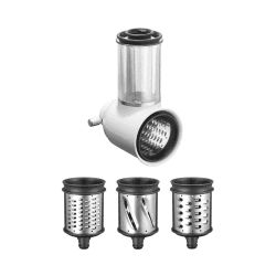 Image showing the Cone slicer/shredder, white product.