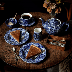 Image showing the Calico Plate, D19cm, Blue product.