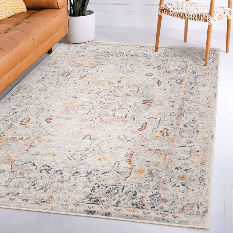 Flores laleh classic persian medallion rug, 160 x 230cm, Multi