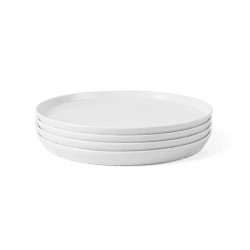 Image showing the Grand Cru Set of 4 Dinner Plate, D25cm, White product.