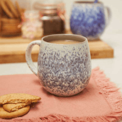 Image showing the Ombre Reactive Stoneware Mug, 500ml, Grey product.
