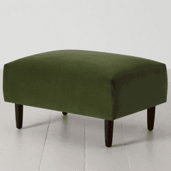 Image showing the Model 05 Velvet Ottoman, Vine product.