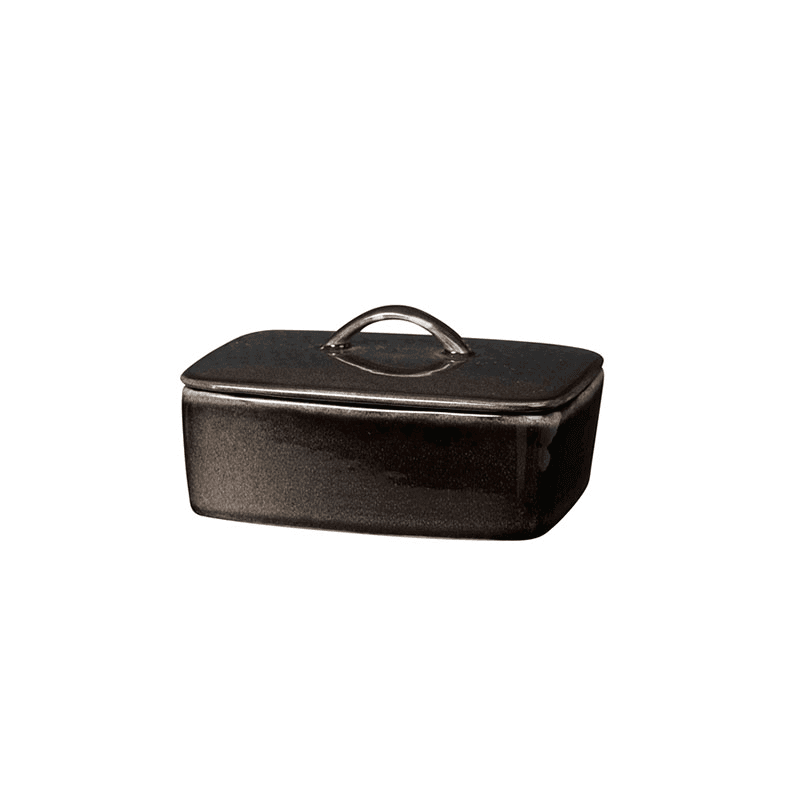 Nordic Coal Butter Bowl, D15cm, Black