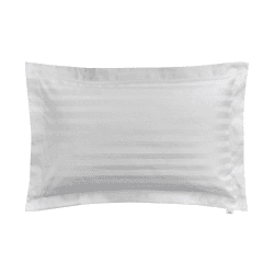 Image showing the Adan Oxford Pillow Case, Silver product.