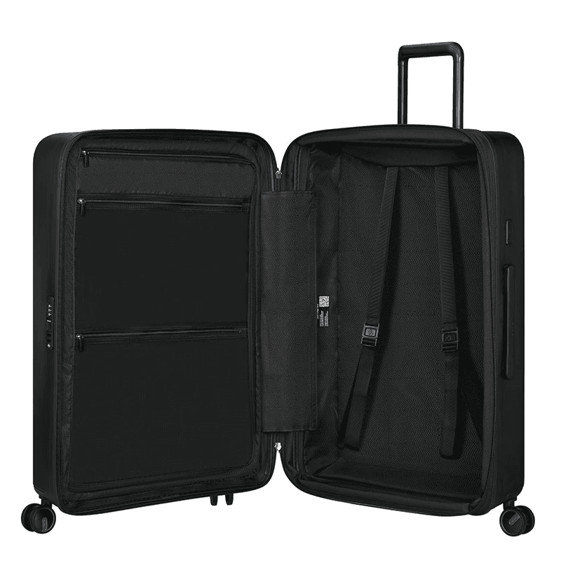 RestackD Suitcase, H75 x L51 x W29cm, Black