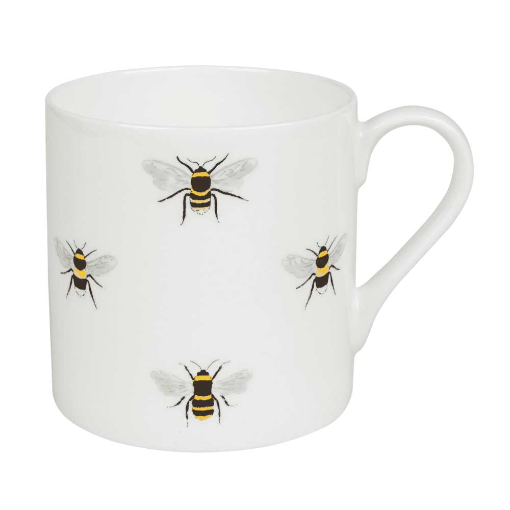 Bees White Mug, 275ml