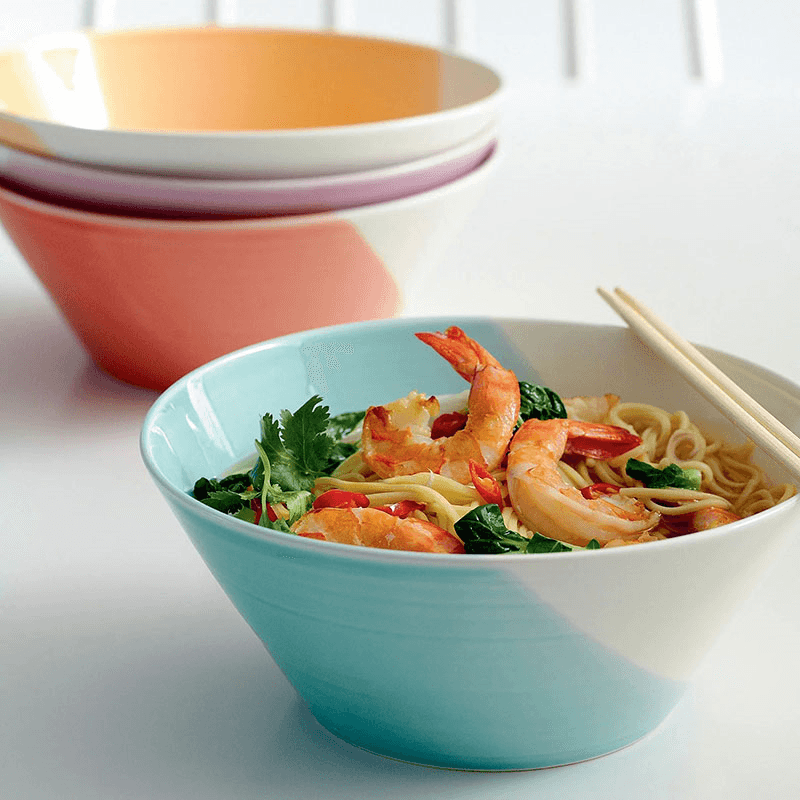 1815 Brights Set of 4 noodle bowls, 21cm, Mixed Colours