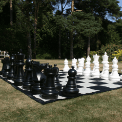 Image showing the Giant Chess Set with Mat product.