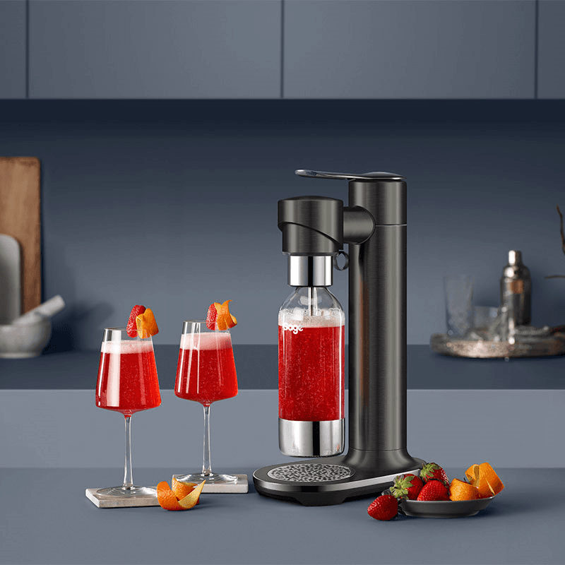 The Infizz Fusion Sparkling Drink Maker, H43cm, Noir