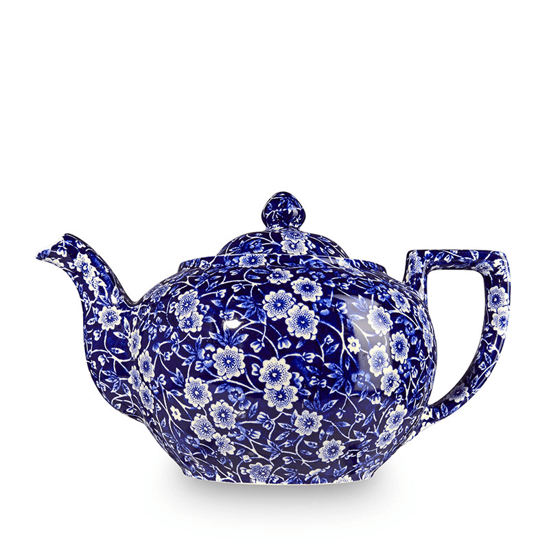 Calico Teapot, 400ml, Blue