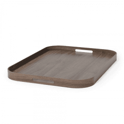 Image showing the Bellhop 558 Rectangular Tray, Walnut product.