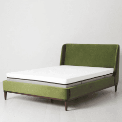 Image showing the Bed 02 Velvet Double Frame, Vine product.