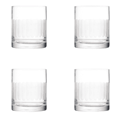 Image showing the Ranelagh Set of 4 tumblers, Clear product.