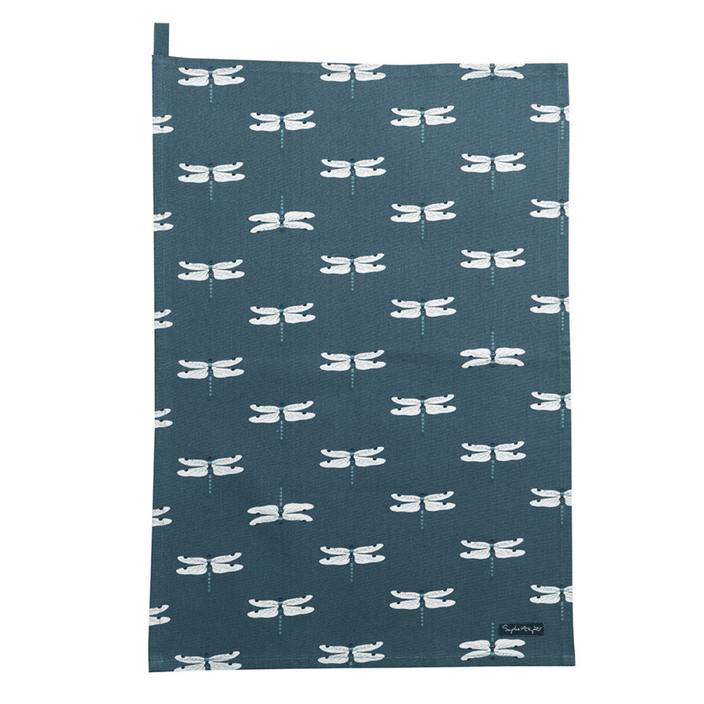 Dragonfly Teatowel, 45 x 65cm