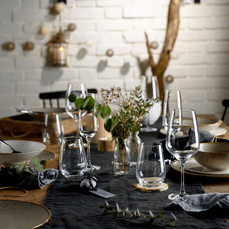 Vivo Voice Set of 4 Red Wine Glasses, 500ml, Clear