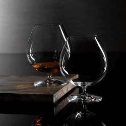 Image showing the Elegance Pair of brandy glasses product.