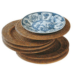 Image showing the Rattan Underplate, 32cm product.