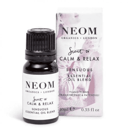 Image showing the Scent to Calm & Relax - Sensous Essential oil blend, 10ml, White product.