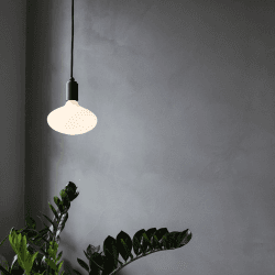 Image showing the Oval 6W LED shaped bulb, L15 x W16cm, Clear product.