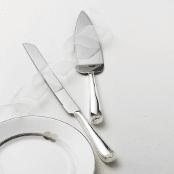 Image showing the Vera Wang - Infinity Cake knife and server product.