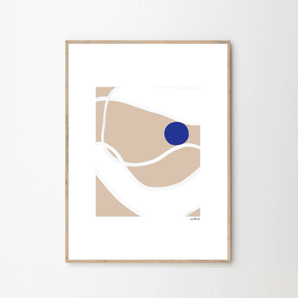 Marbel, Asthet Art Print, Multi