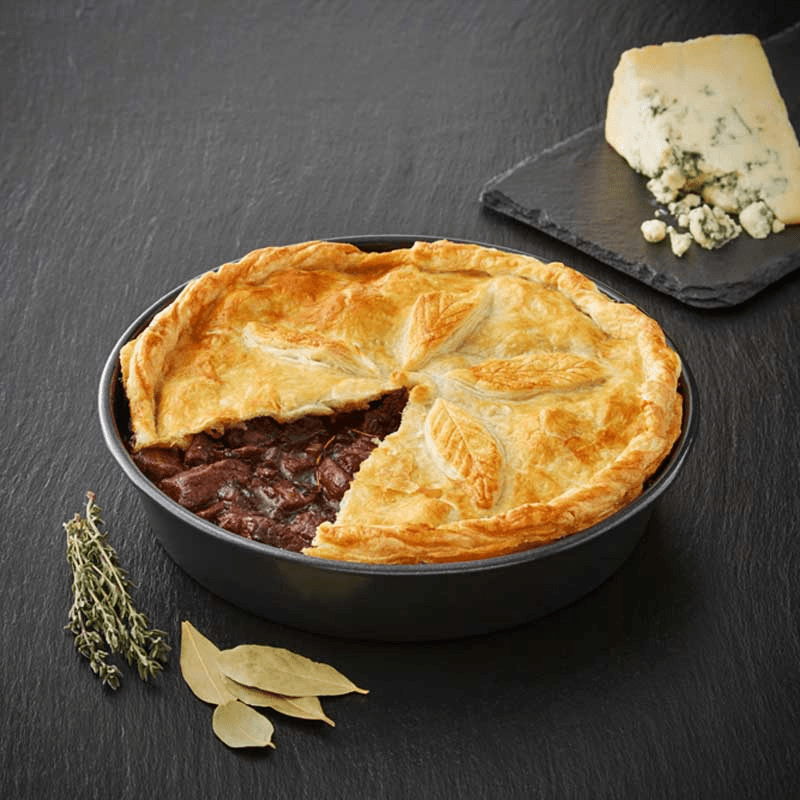 Precision Plus Deep Pie Tin, 23cm, Black