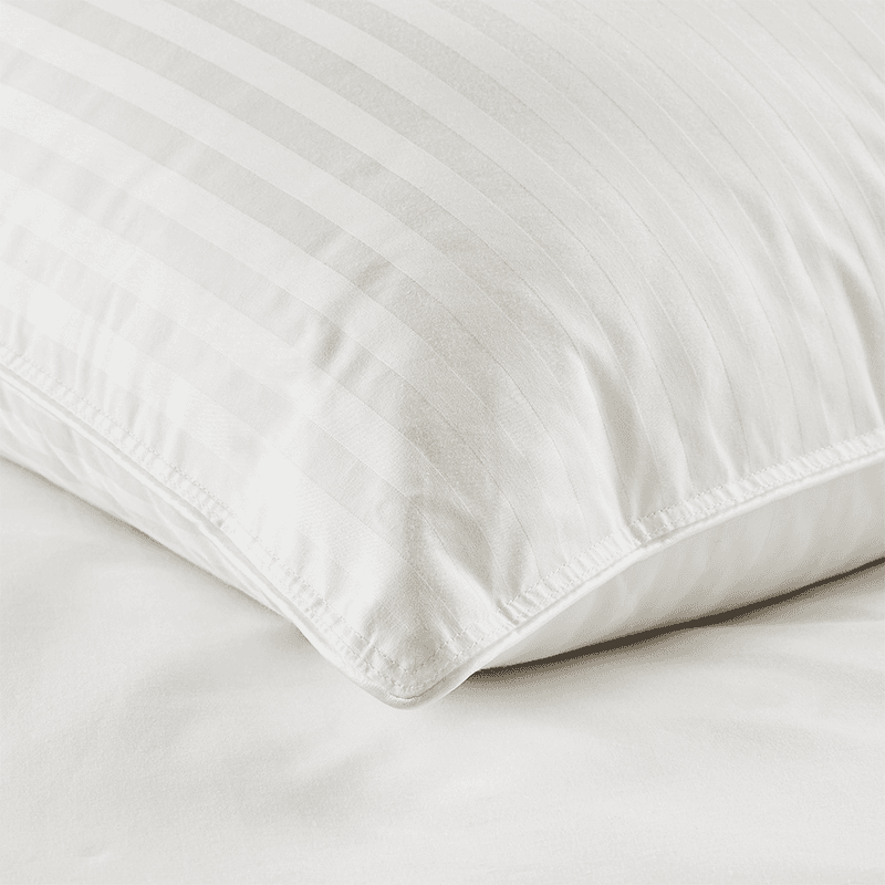 Hungarian Goose Down Medium Support Pillow, Standard, No Colour