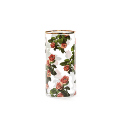 Image showing the Toiletpaper Roses Cylindrical Vase, H30cm, Multi product.