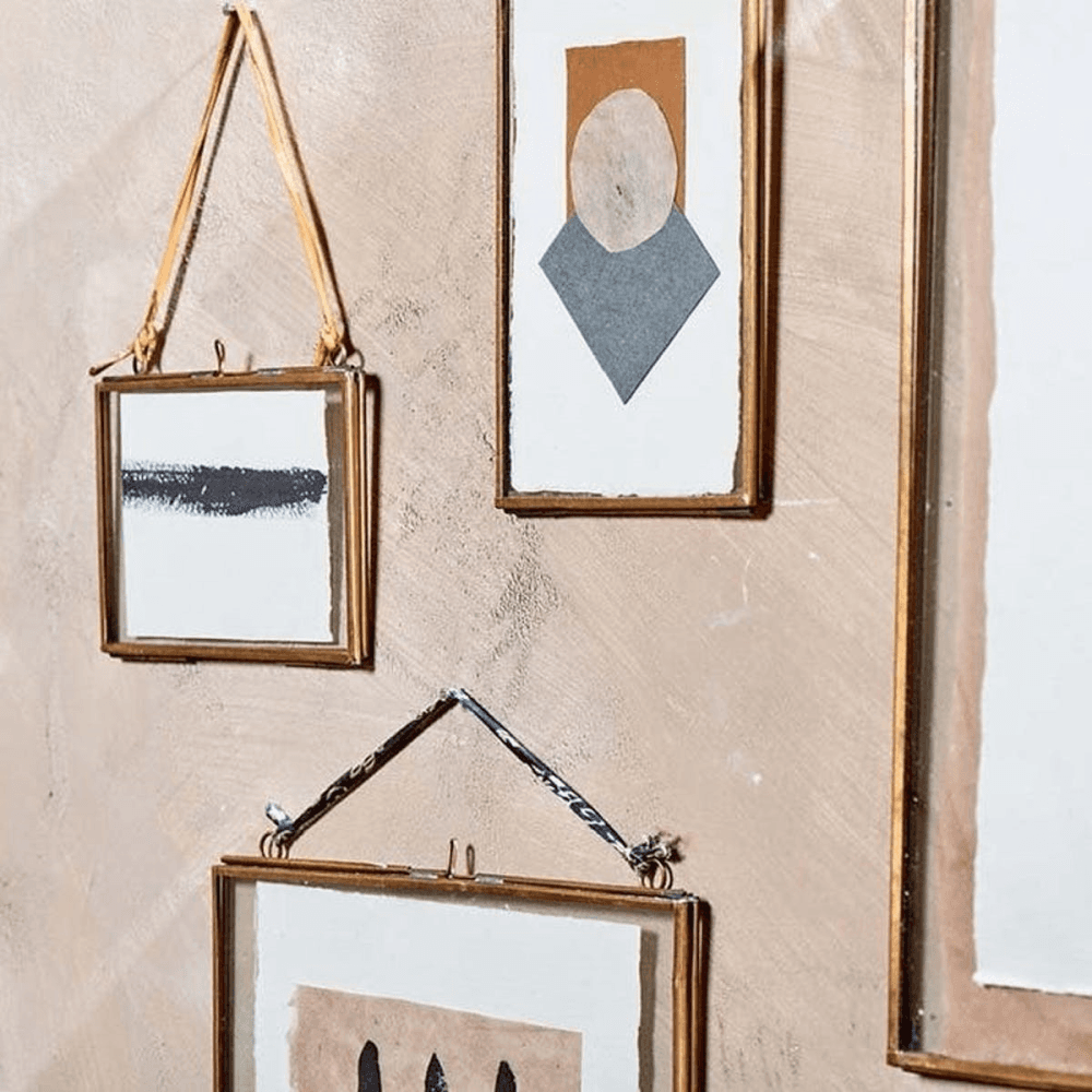 Kiko Landscape Frame, 8 x 10", Antique Brass