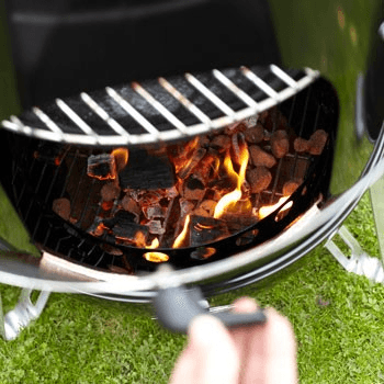 Smokey Mountain Charcoal Barbecue, 47cm, Black