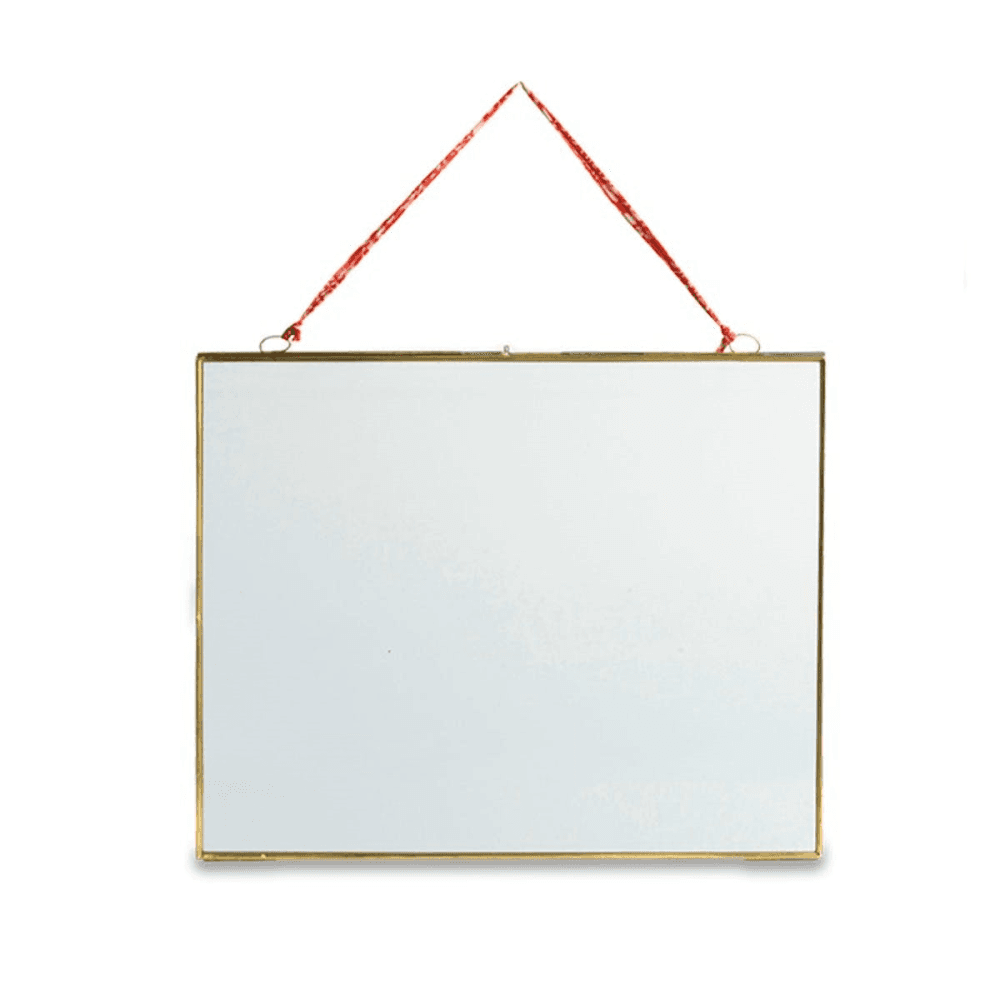 Kiko Landscape Frame, 5 x 7", Antique Brass