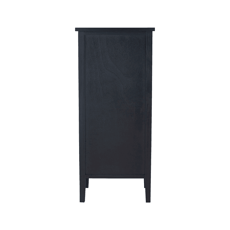 Chelmsford Tall Boy, Satin Black