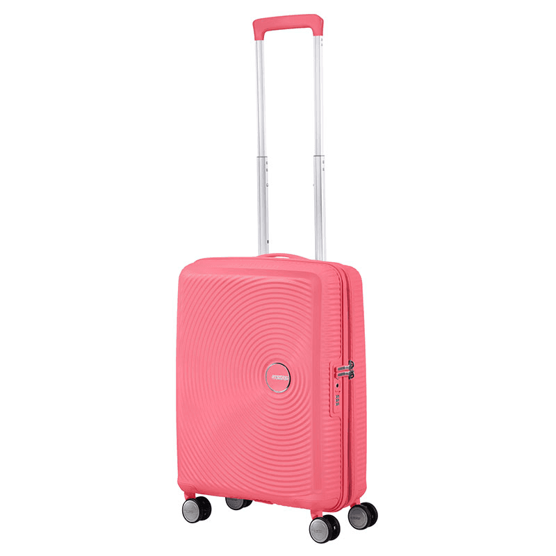 Soundbox Cabin Suitcase, H55 x L40 x W20/23cm, Sun Kissed Coral