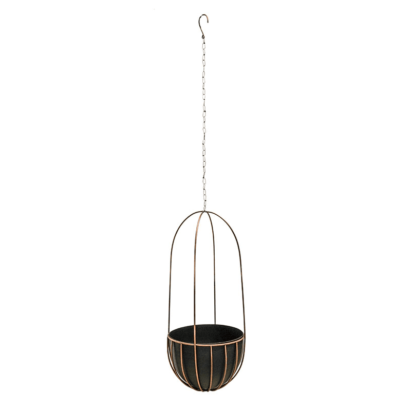 Kensington Indoor Hanging Planter, H60 x D24Cm, Copper
