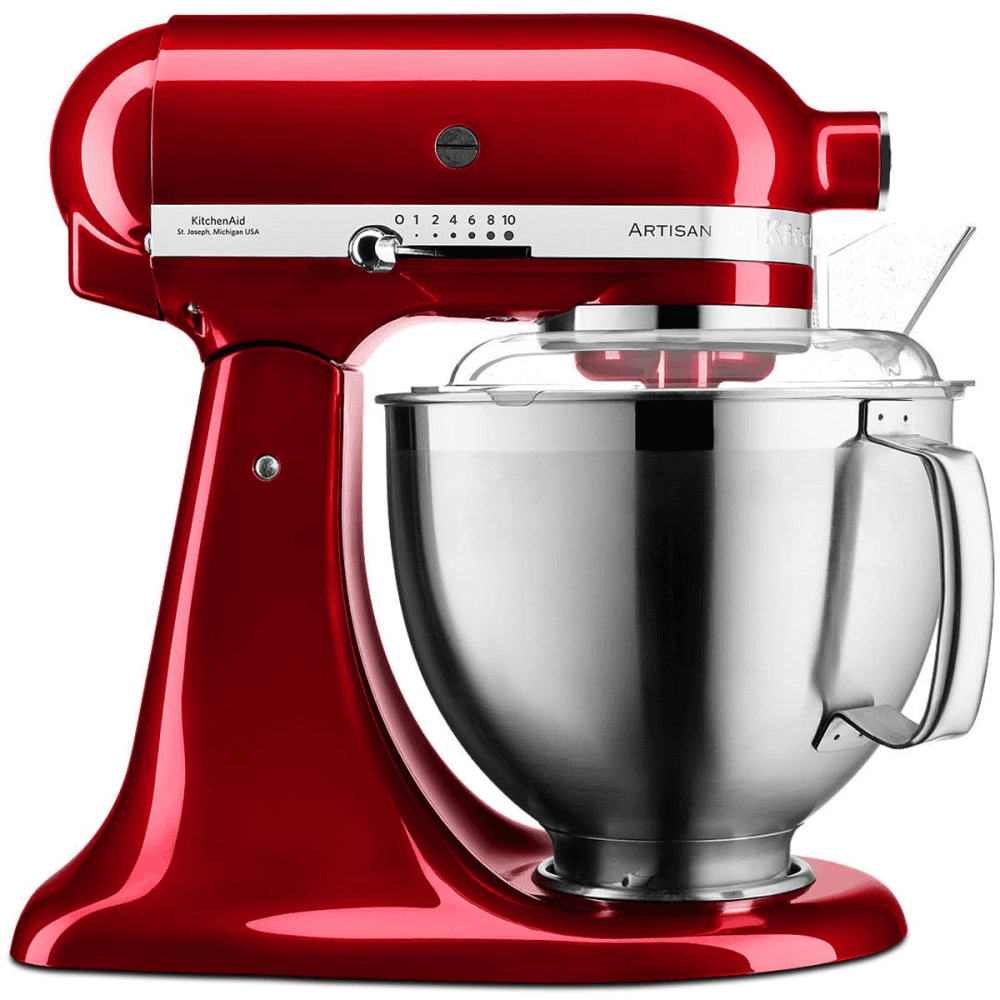 Artisan Tilt Head Stand mixer, 4.8 litre, Candy Apple