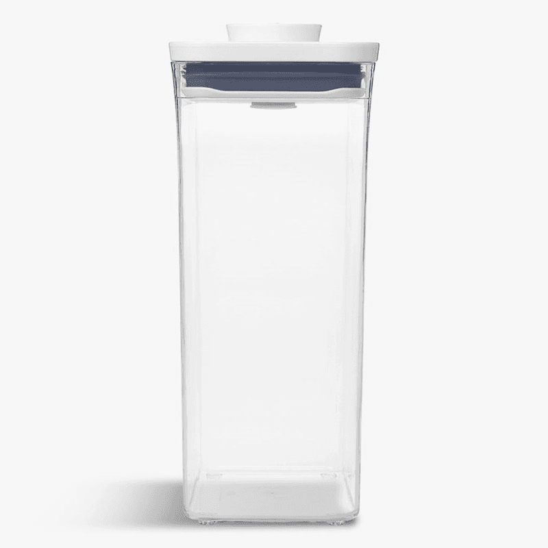 Good Grips Pop Rectangle Medium Storage Conatiner, 2.6L, Clear